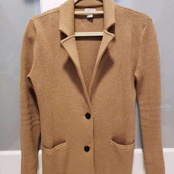 j crew sweater blazer poshmark